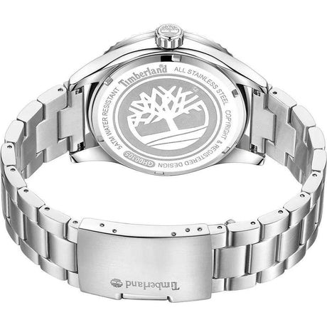 Timberland Gray Stainless Steel Stainless Steel Watch - Hilstor