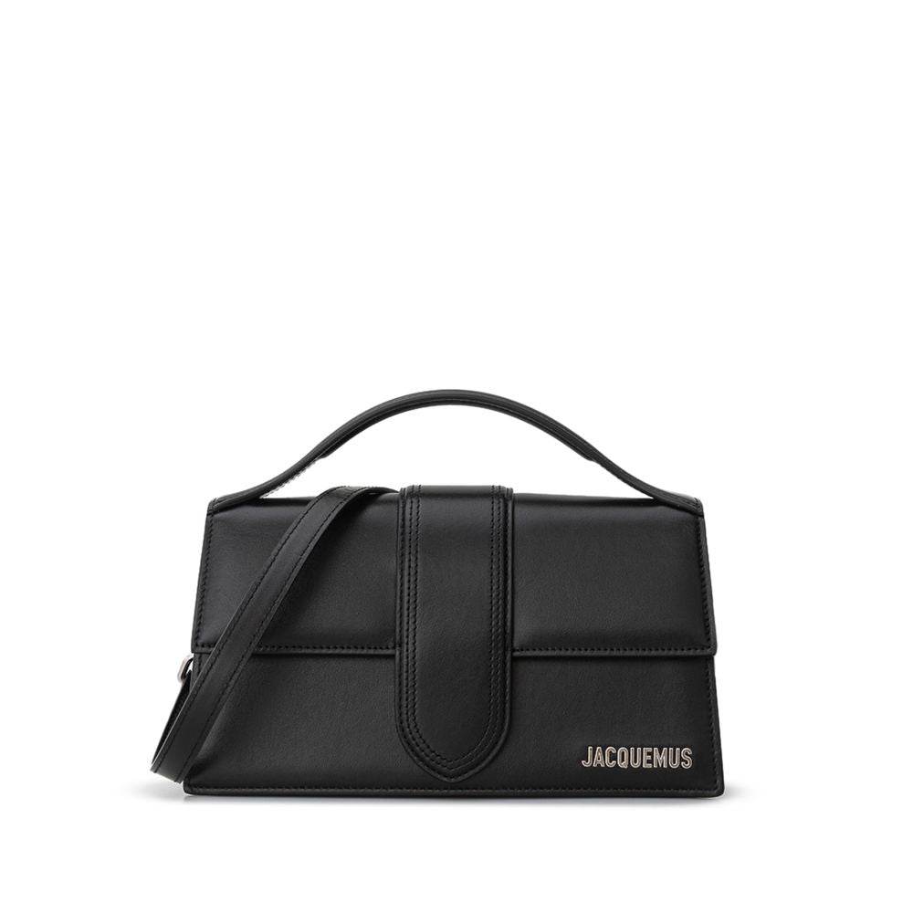 Jacquemus Black Leather Handbag - Hilstor