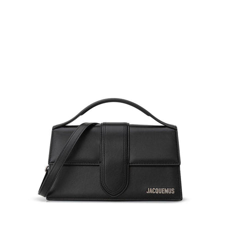 Jacquemus Black Leather Handbag - Hilstor