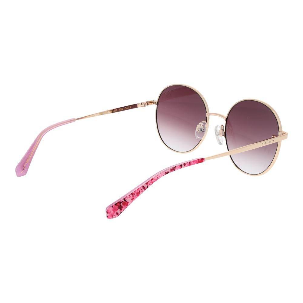 Ted Baker Gold Women Sunglass - Hilstor