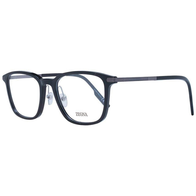 Ermenegildo Zegna Black Men Optical Frames - Hilstor