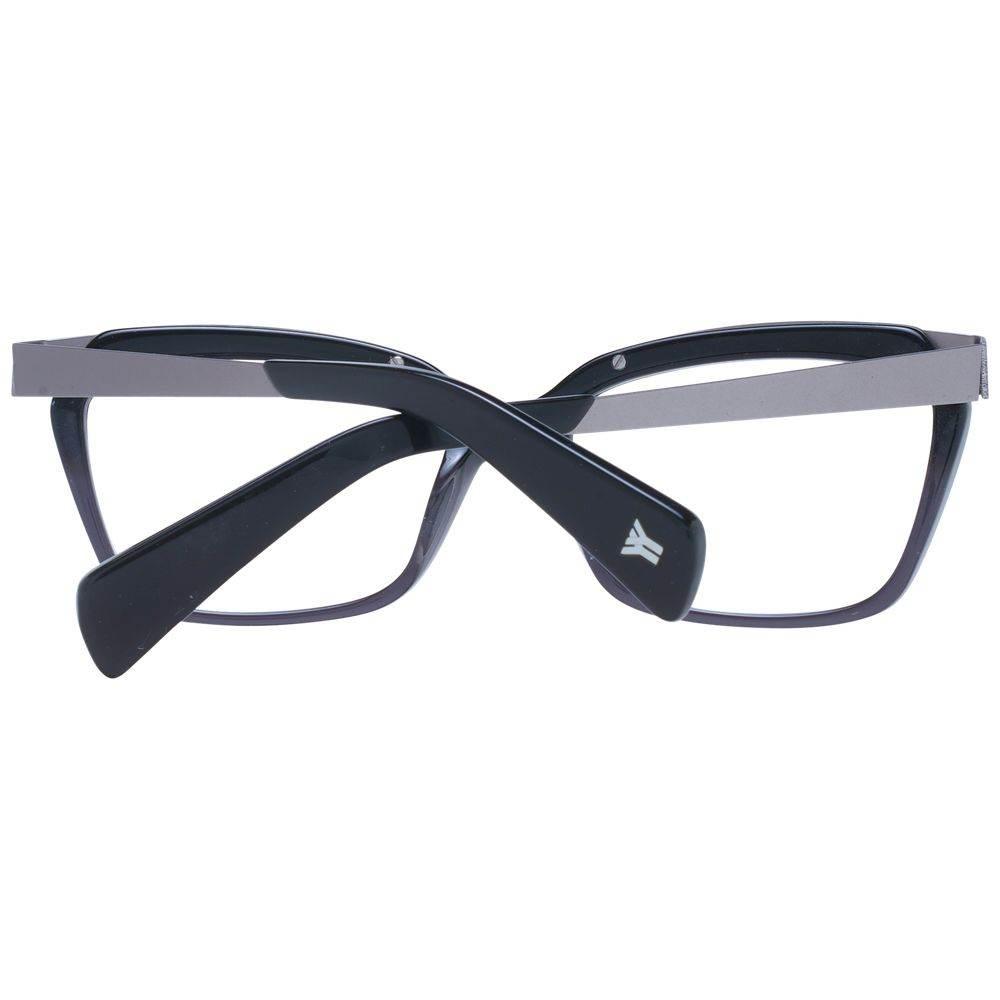 Yohji Yamamoto Black Women Optical Frames - Hilstor