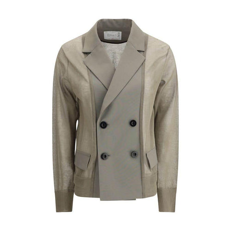 Sacai Semi-transparent Blazer Jacket - Hilstor