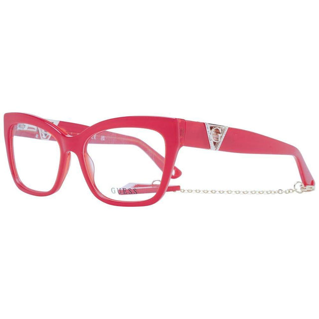 Guess Red Women Optical Frames - Hilstor