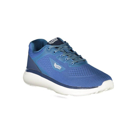 Gas Blue Polyester Sneaker - Hilstor