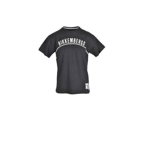 Bikkembergs Black Cotton T-Shirt - Hilstor