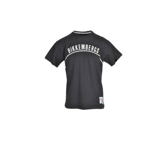 Bikkembergs Black Cotton T-Shirt - Hilstor