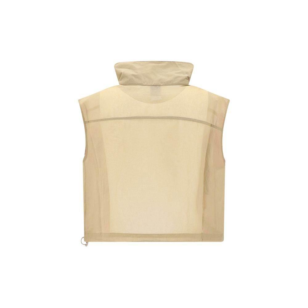 PINKO Cropped Gilet Jacket