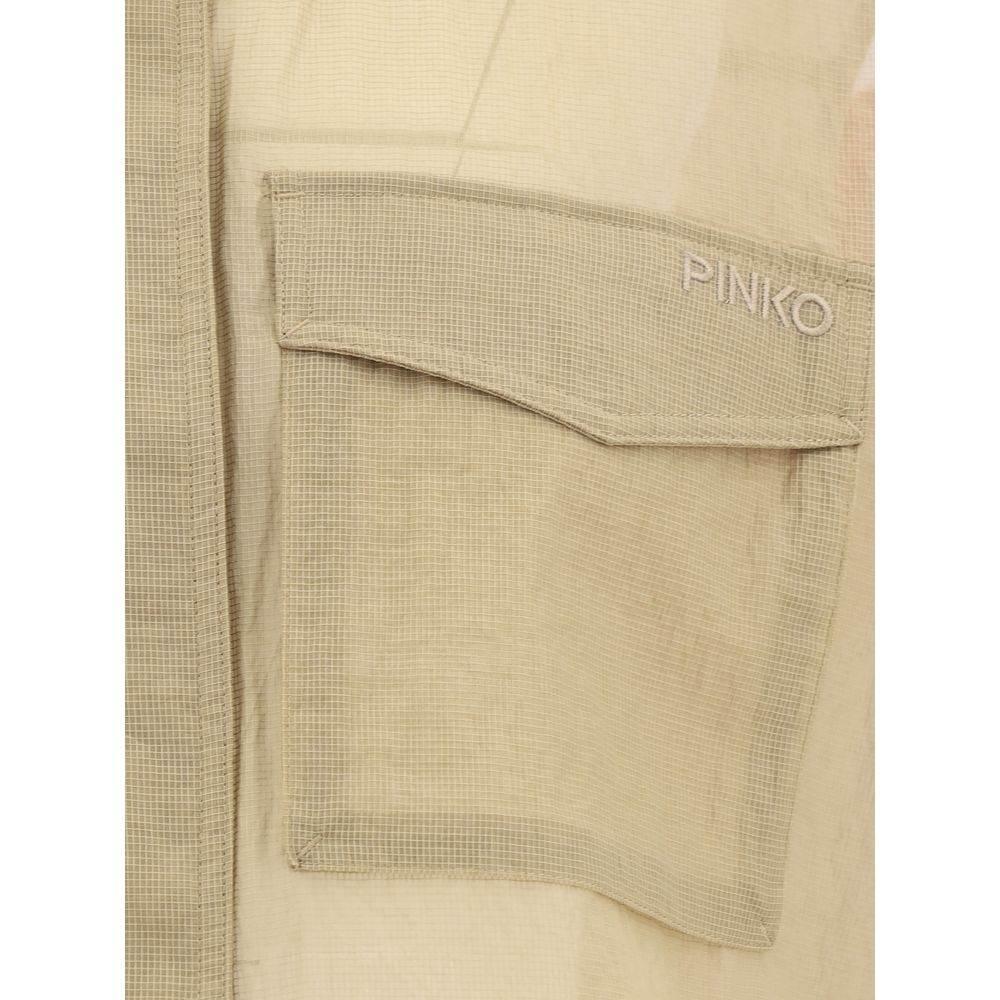 PINKO Cropped Gilet Jacket