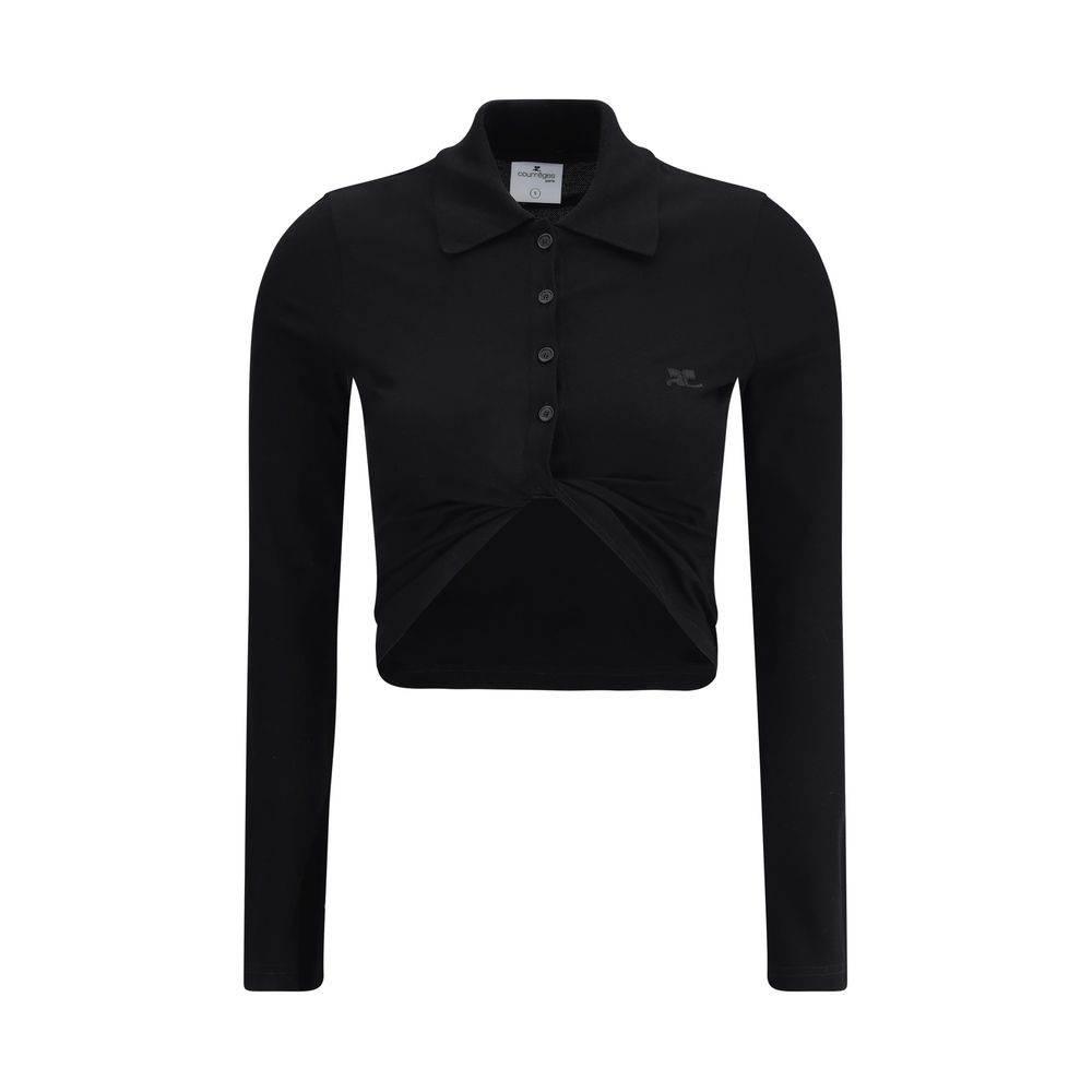 Courrėges Courrèges Polo with twisted detail - Hilstor