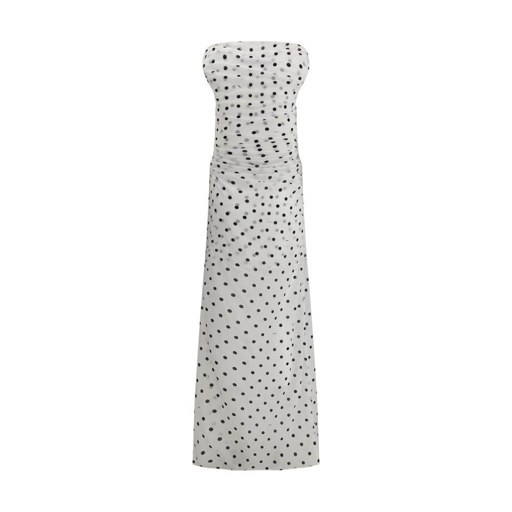 Jacquemus Rita pois long Dress - Hilstor