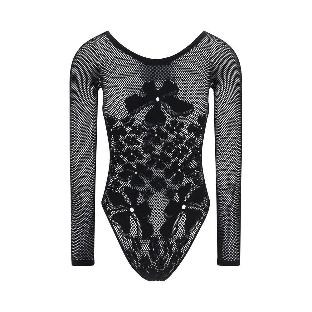 Maccapani Mesh Bodysuit - Hilstor