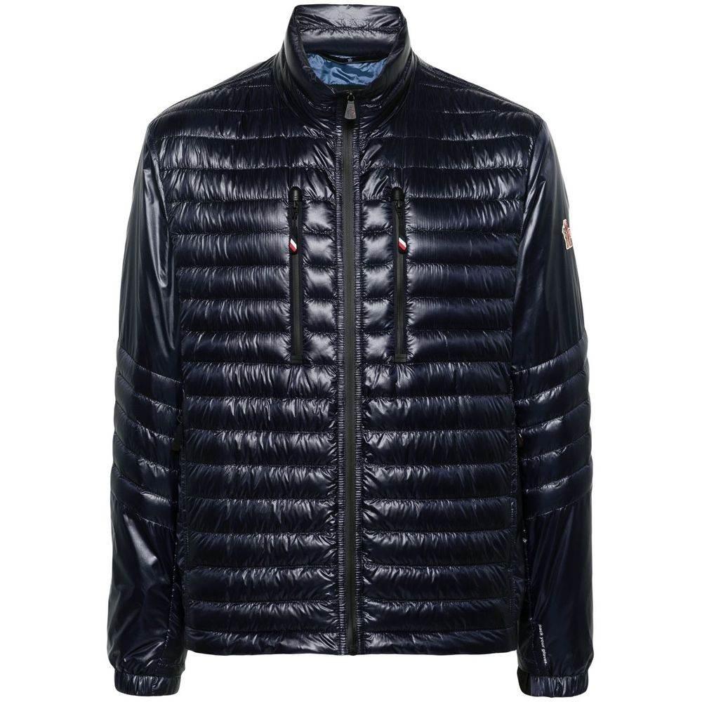 Moncler Blue Polyamide Men Jacket - Hilstor