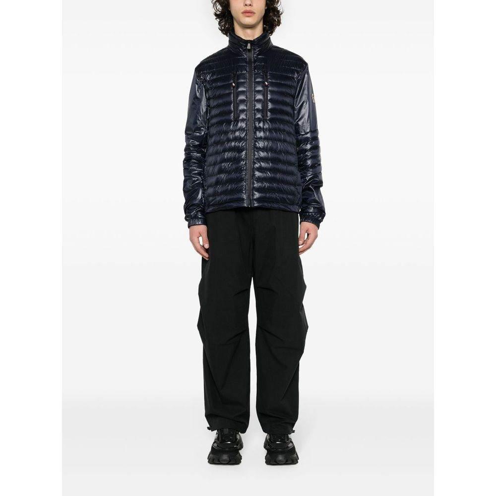 Moncler Blue Polyamide Men Jacket - Hilstor
