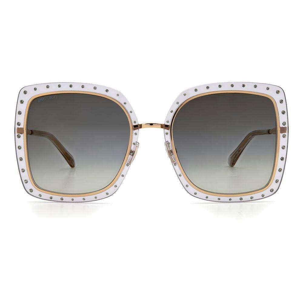 Jimmy Choo Gold Metal Sunglasses - Hilstor