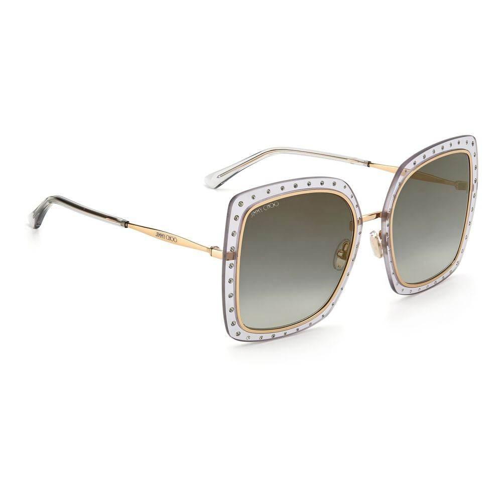 Jimmy Choo Gold Metal Sunglasses - Hilstor