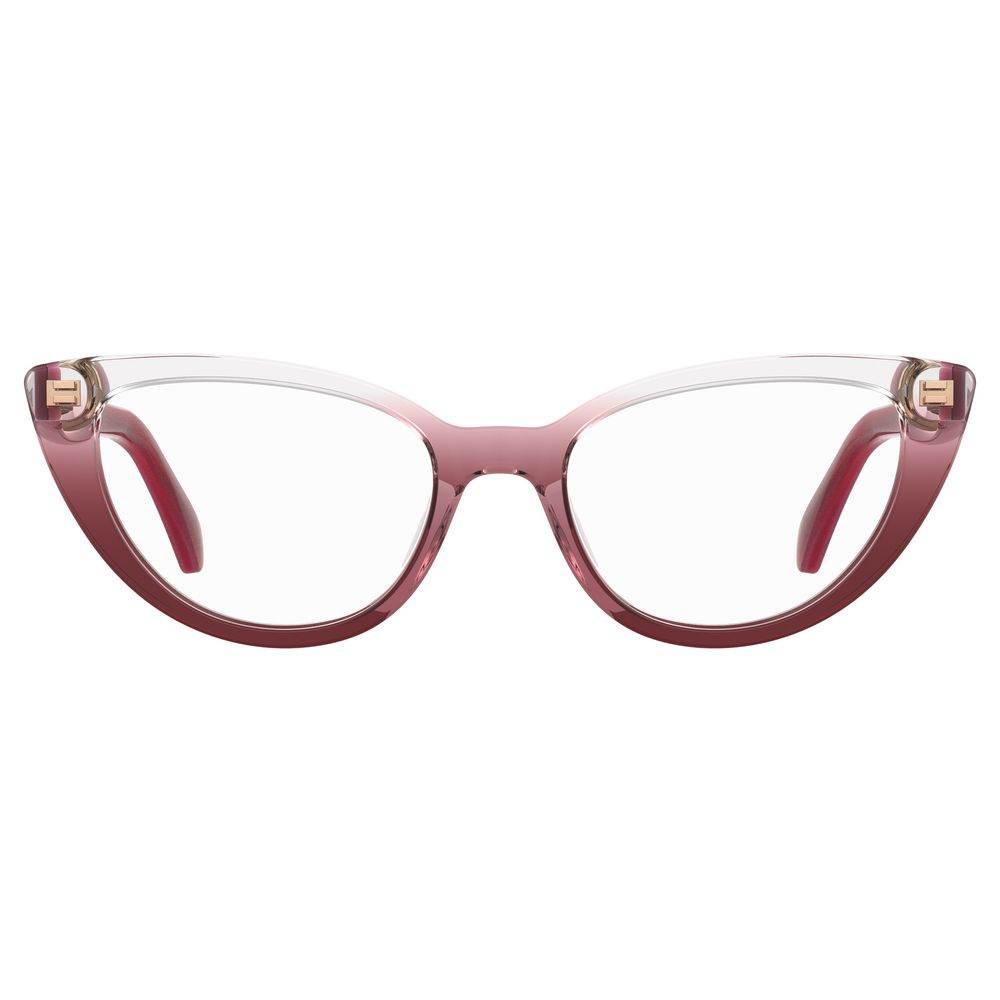 Moschino Red Acetate Frames - Hilstor