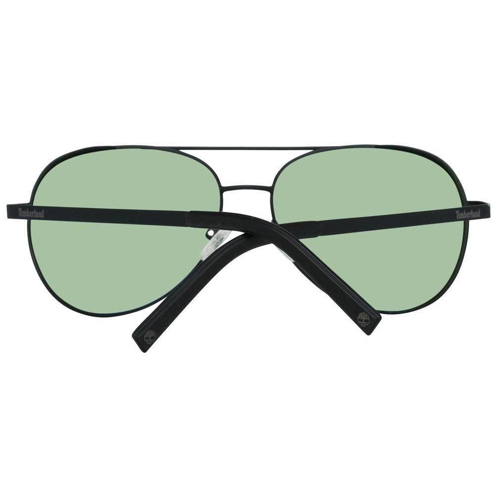 Timberland Black Metal Sunglasses - Hilstor