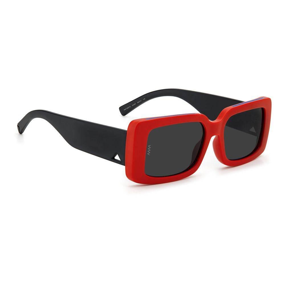 M Missoni Red Acetate Sunglasses - Hilstor