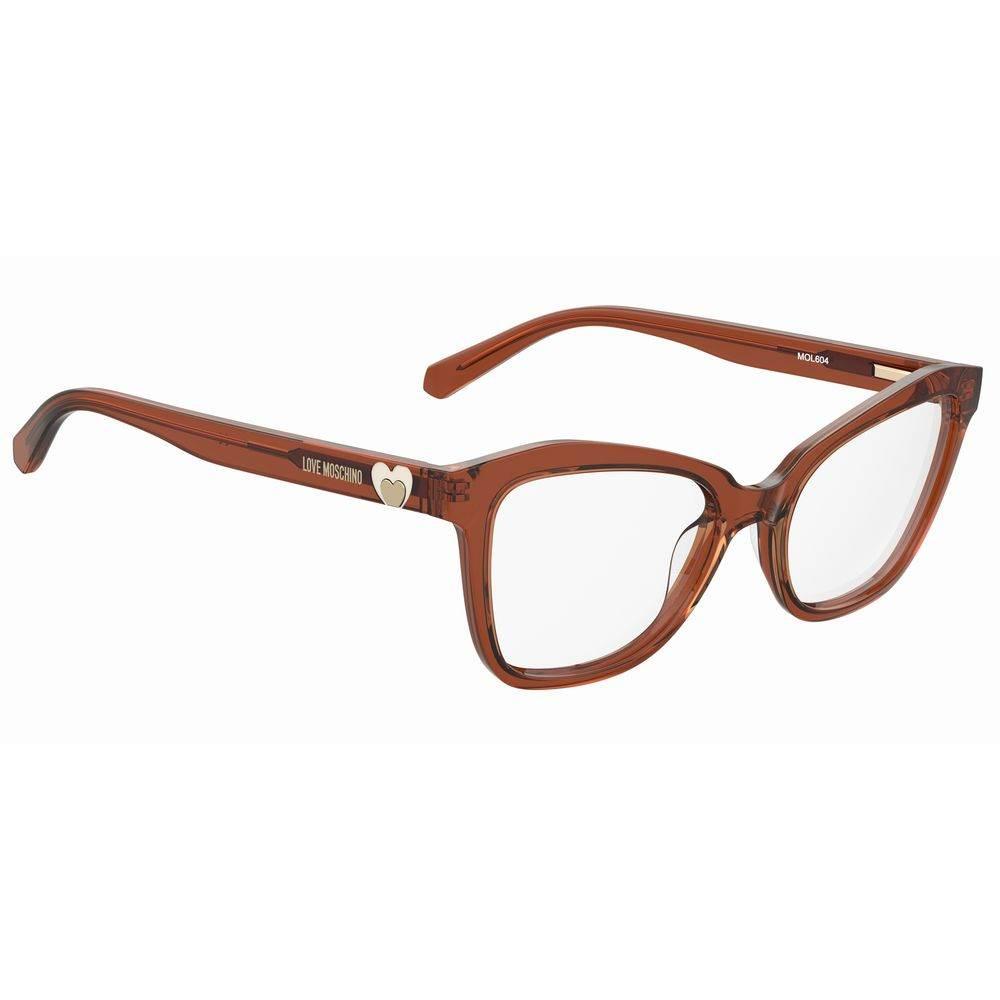 Love Moschino Yellow Acetate Frames - Hilstor
