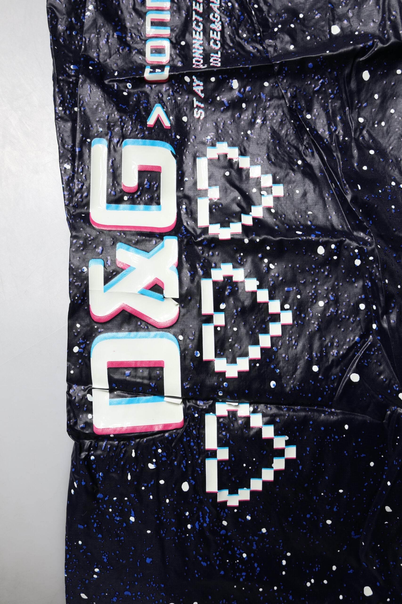 Dolce & Gabbana Dark Blue DG Game Print Cotton Jogger Pants - Hilstor