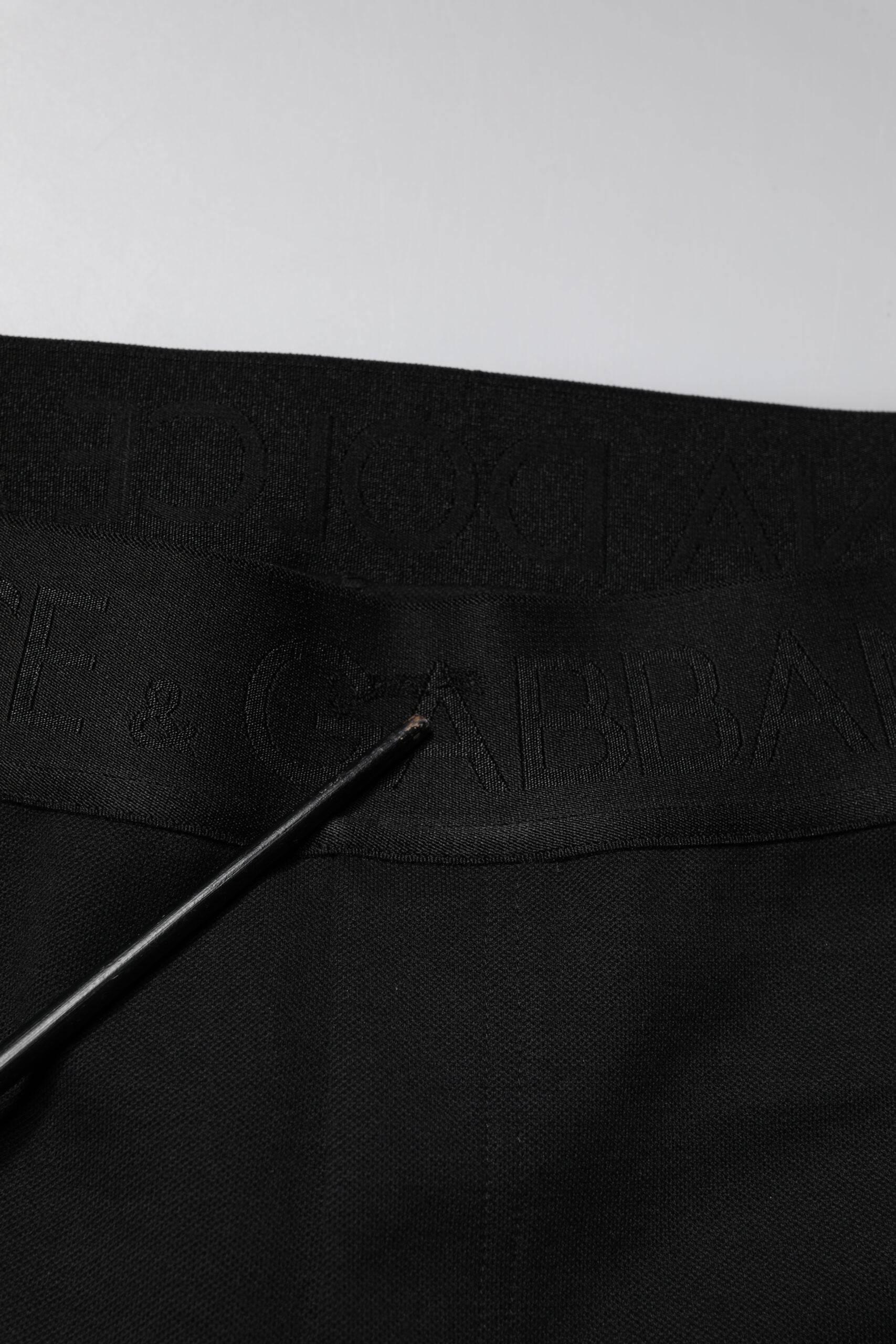 Dolce & Gabbana Black Cotton Jogger Men Sweatpants Pants - Hilstor