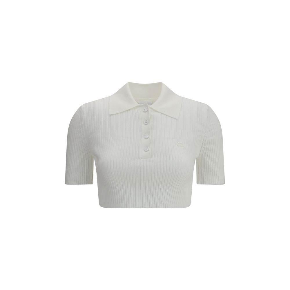 Courrėges Cropped Polo Shirt - Hilstor