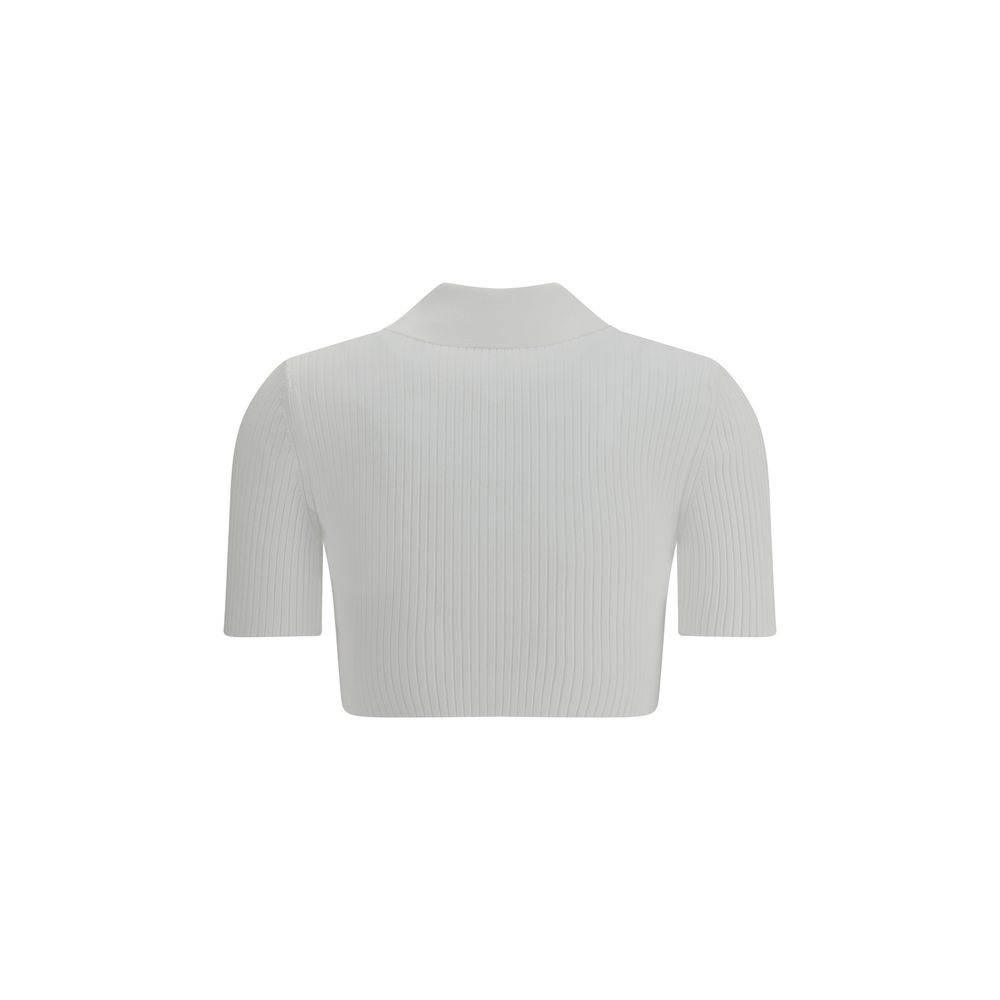 Courrėges Cropped Polo Shirt - Hilstor