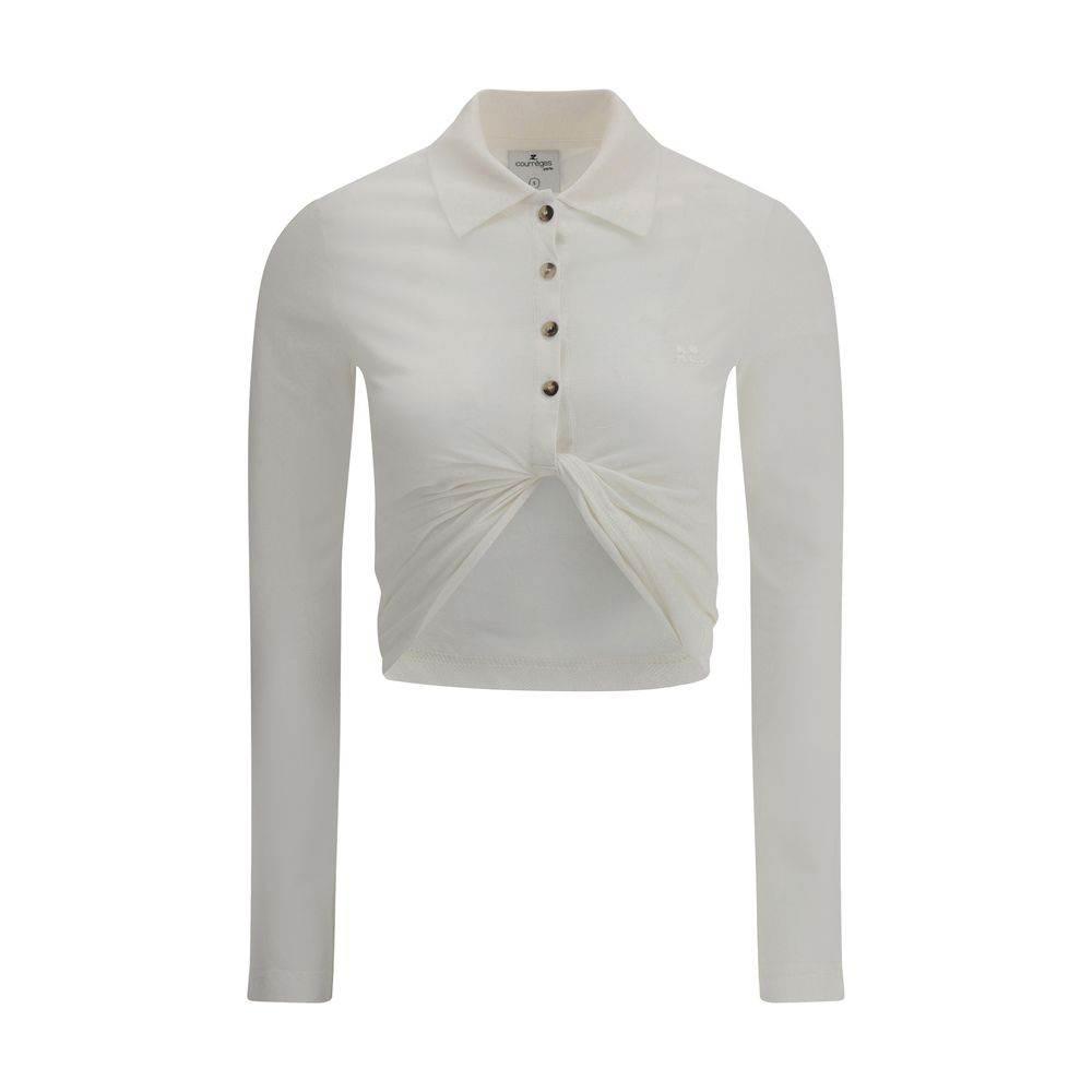 Courrėges Courrèges Polo with twisted detail - Hilstor