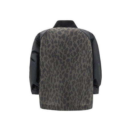 Sacai Leopard Bomber Jacket - Hilstor