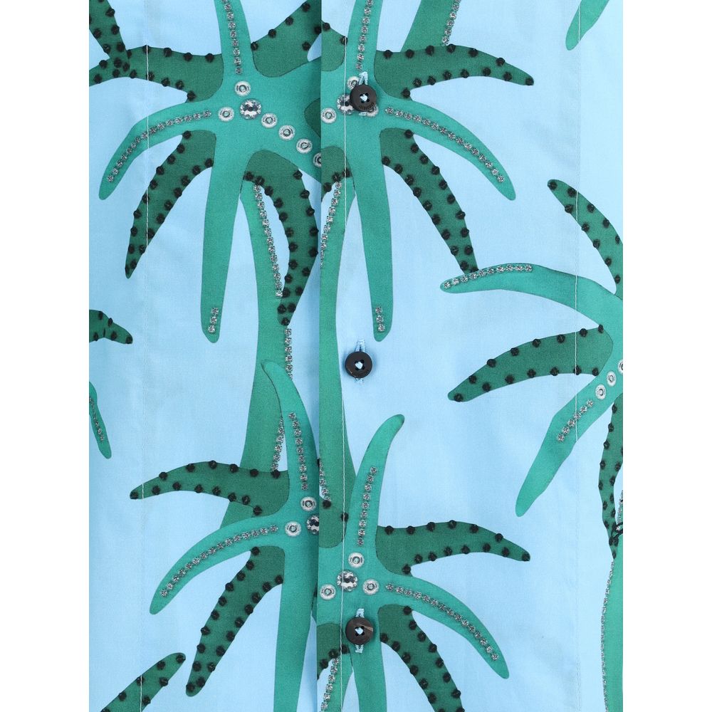 Jacquemus La Chemise Jean-skjorte
