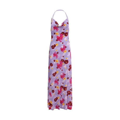 Maccapani Long floral Dress - Hilstor