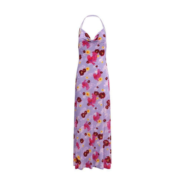 Maccapani Long floral Dress - Hilstor