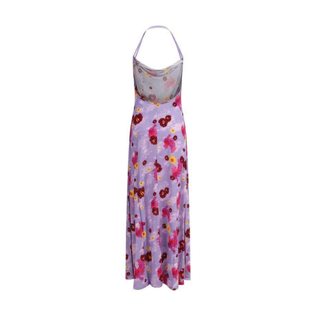 Maccapani Long floral Dress - Hilstor