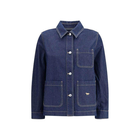 Maison Kitsuné Workwear Denim Jacket - Hilstor