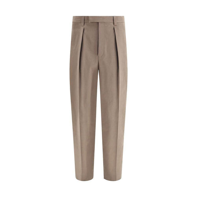 Ferragamo Cotton Wide-leg Pants - Hilstor