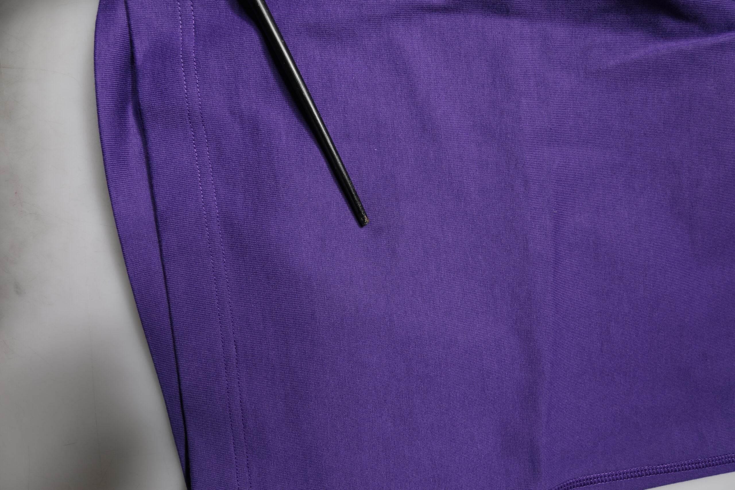 Dolce & Gabbana Purple Cotton Men Bermuda Sweatshorts Shorts - Hilstor
