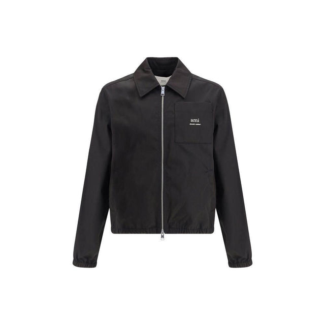 Ami Paris Logoed Jacket - Hilstor