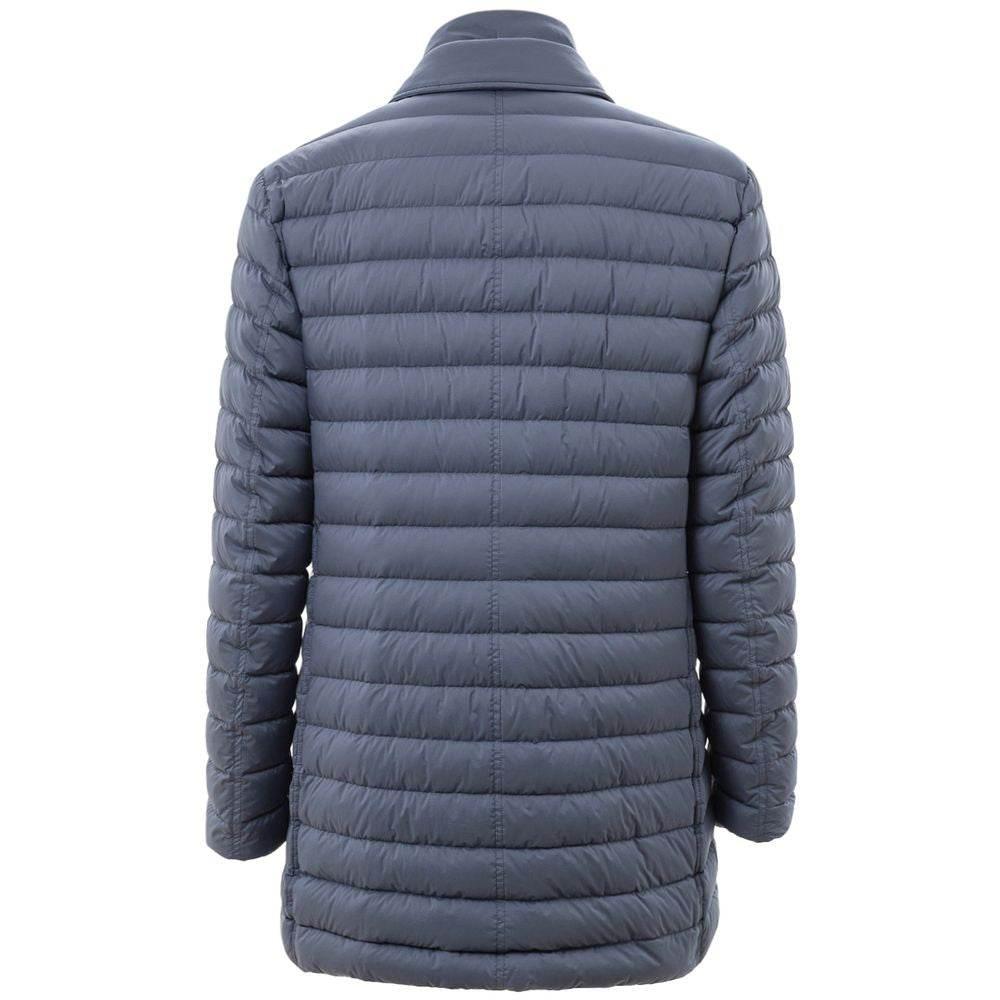Herno Blue Polyester Jackets & Coat - Hilstor
