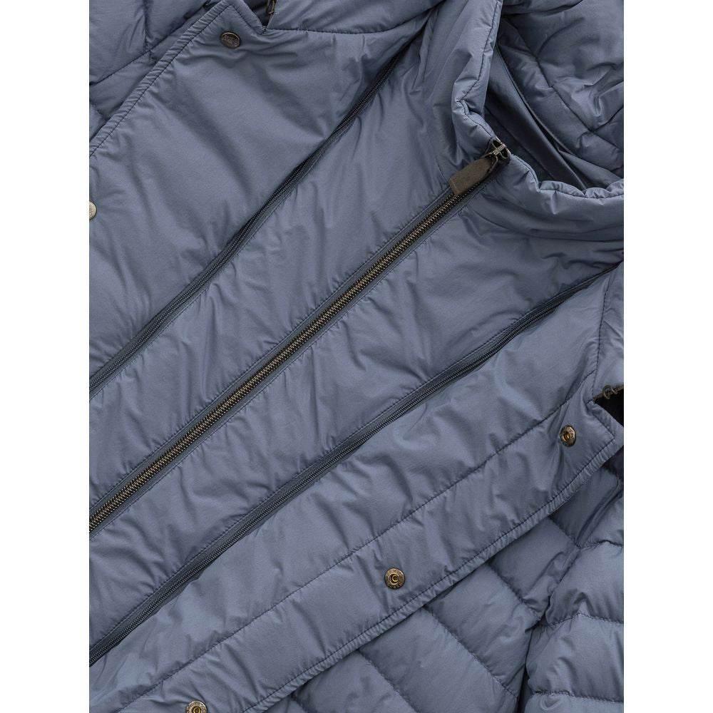 Herno Blue Polyester Jackets & Coat - Hilstor