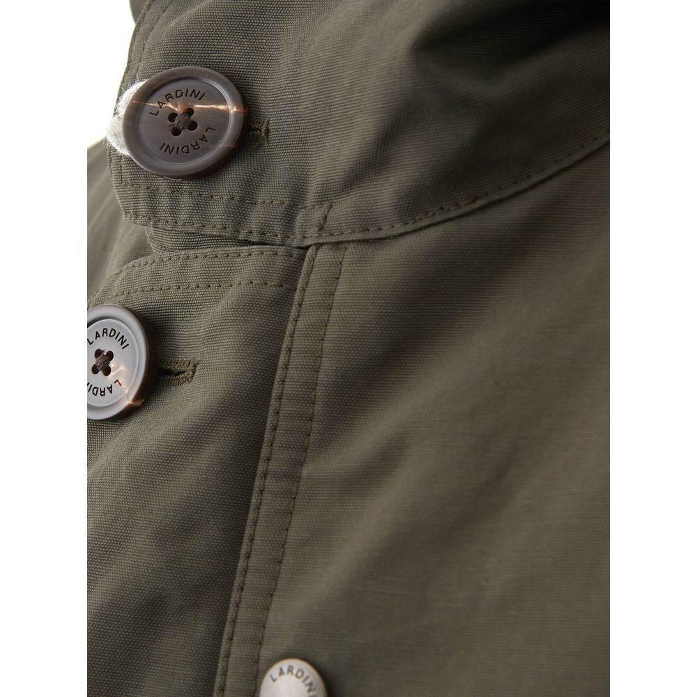 Lardini Elegant Cotton Army Jacket for Men - Hilstor