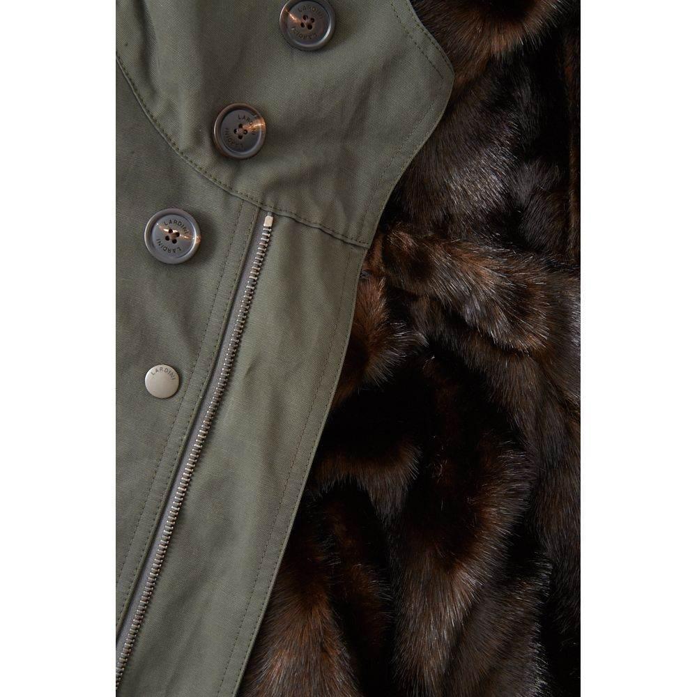 Lardini Elegant Cotton Army Jacket for Men - Hilstor