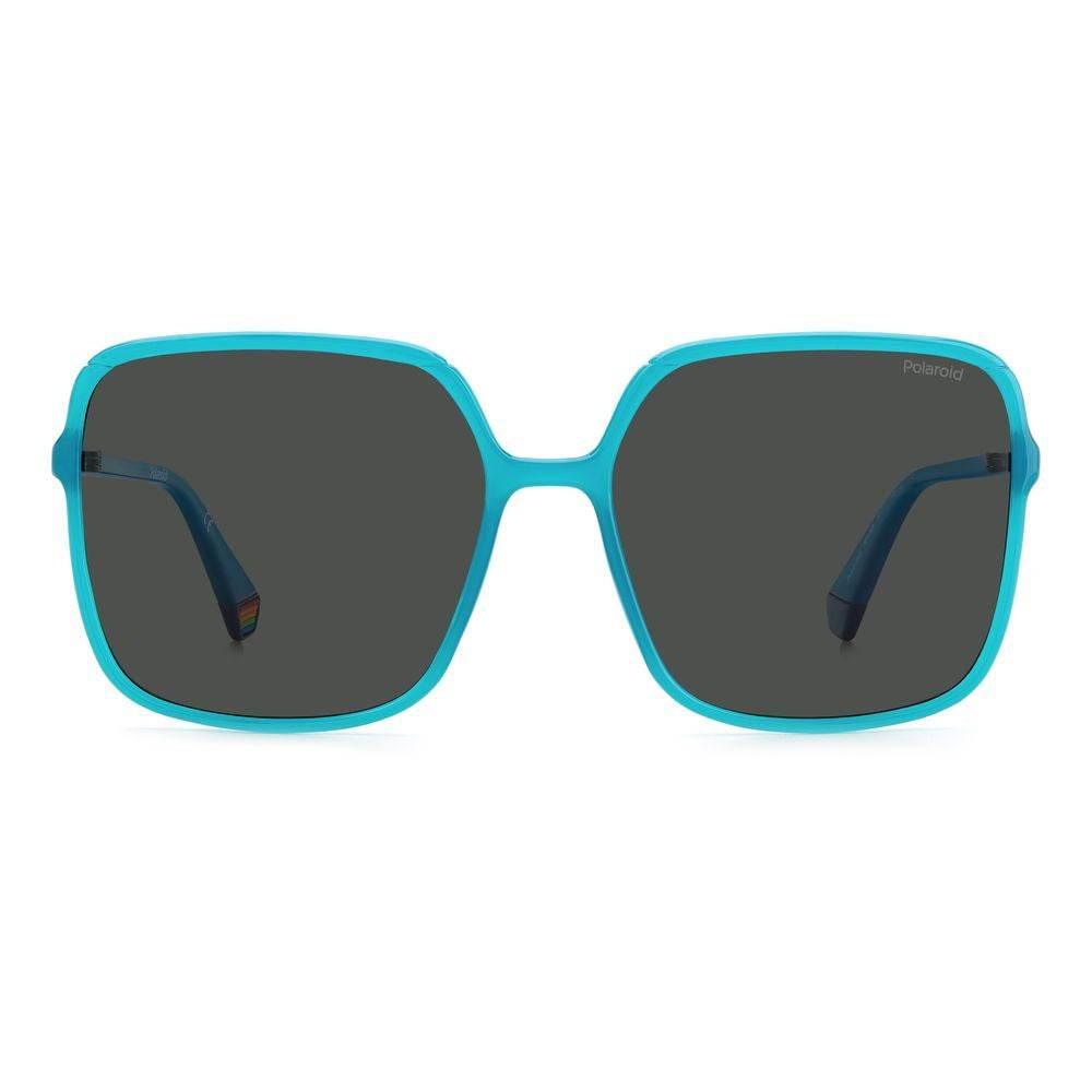 Polaroid Blue Plastic Sunglasses - Hilstor