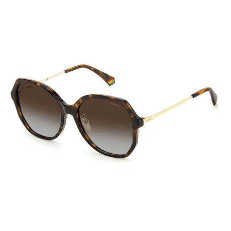Polaroid Brown Plastic Sunglasses - Hilstor