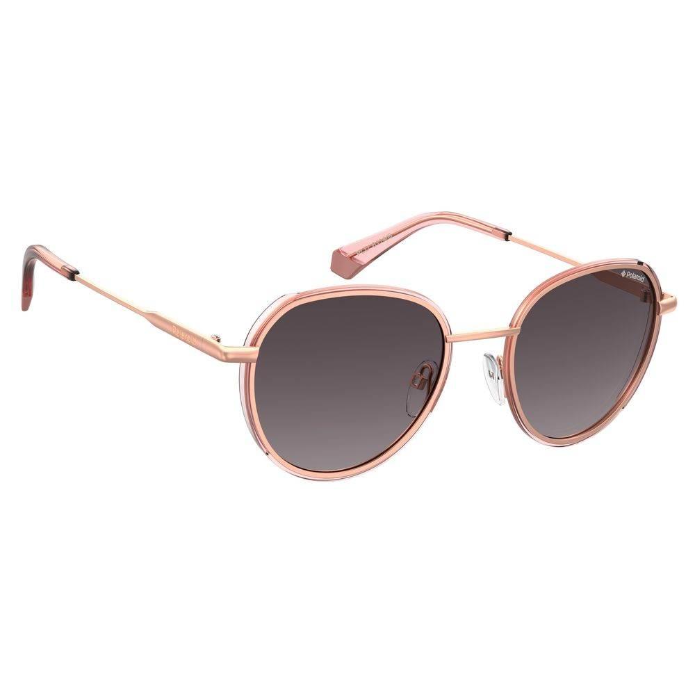 Polaroid Rose Gold Metal Sunglasses - Hilstor
