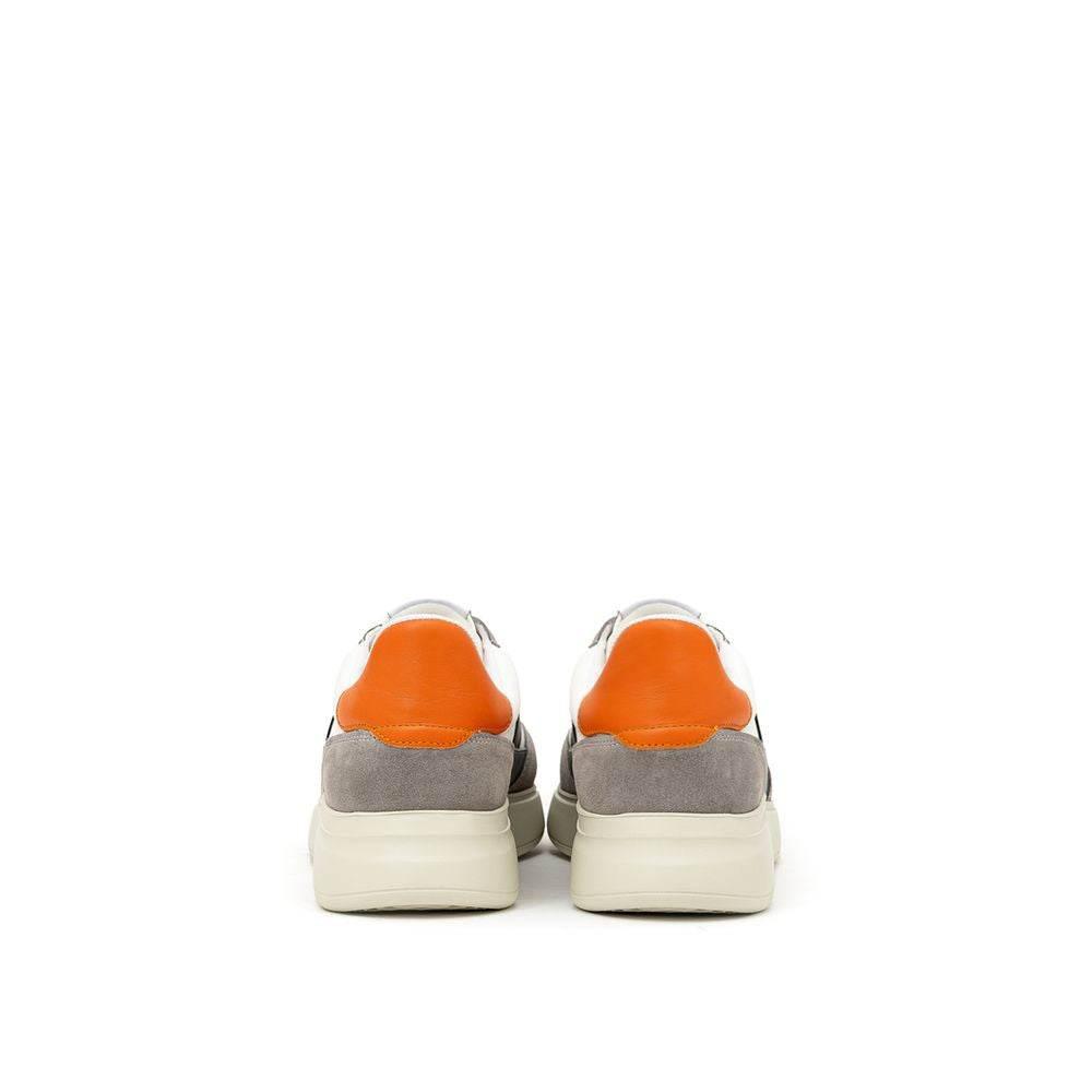 Axel Arigato Bicolor Fabric And Leather Sneaker - Hilstor