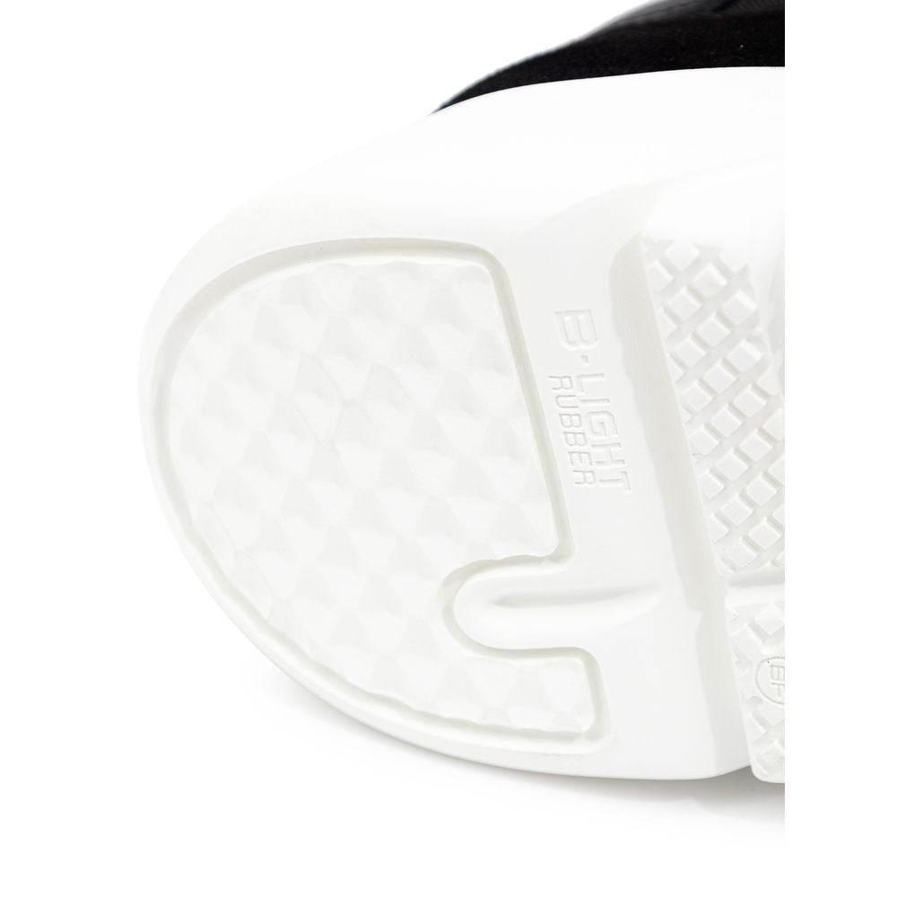 Axel Arigato Black And White Fabric And Leather Sneaker - Hilstor