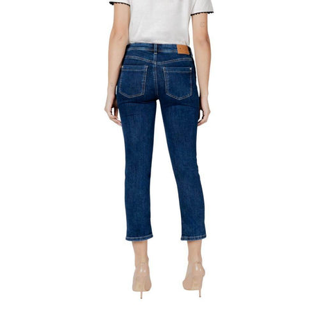 Street One Blue Cotton Jeans & Pant - Hilstor