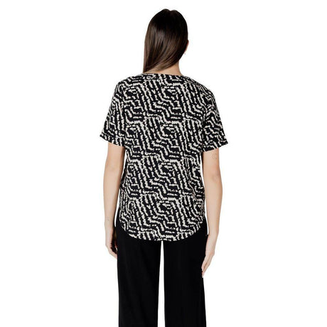 Street One Black Viscose Shirt - Hilstor