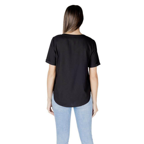 Street One Black Viscose Shirt - Hilstor